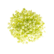 1/2in Peeled and Diced Hot House Cucumbers without Skin