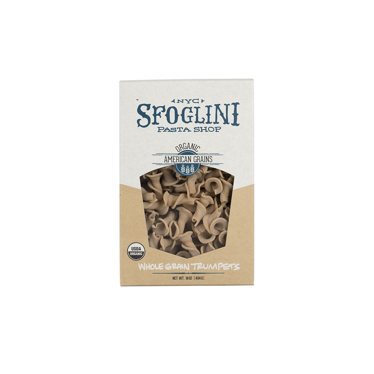 Organic Whole Grain Trumpet Pasta