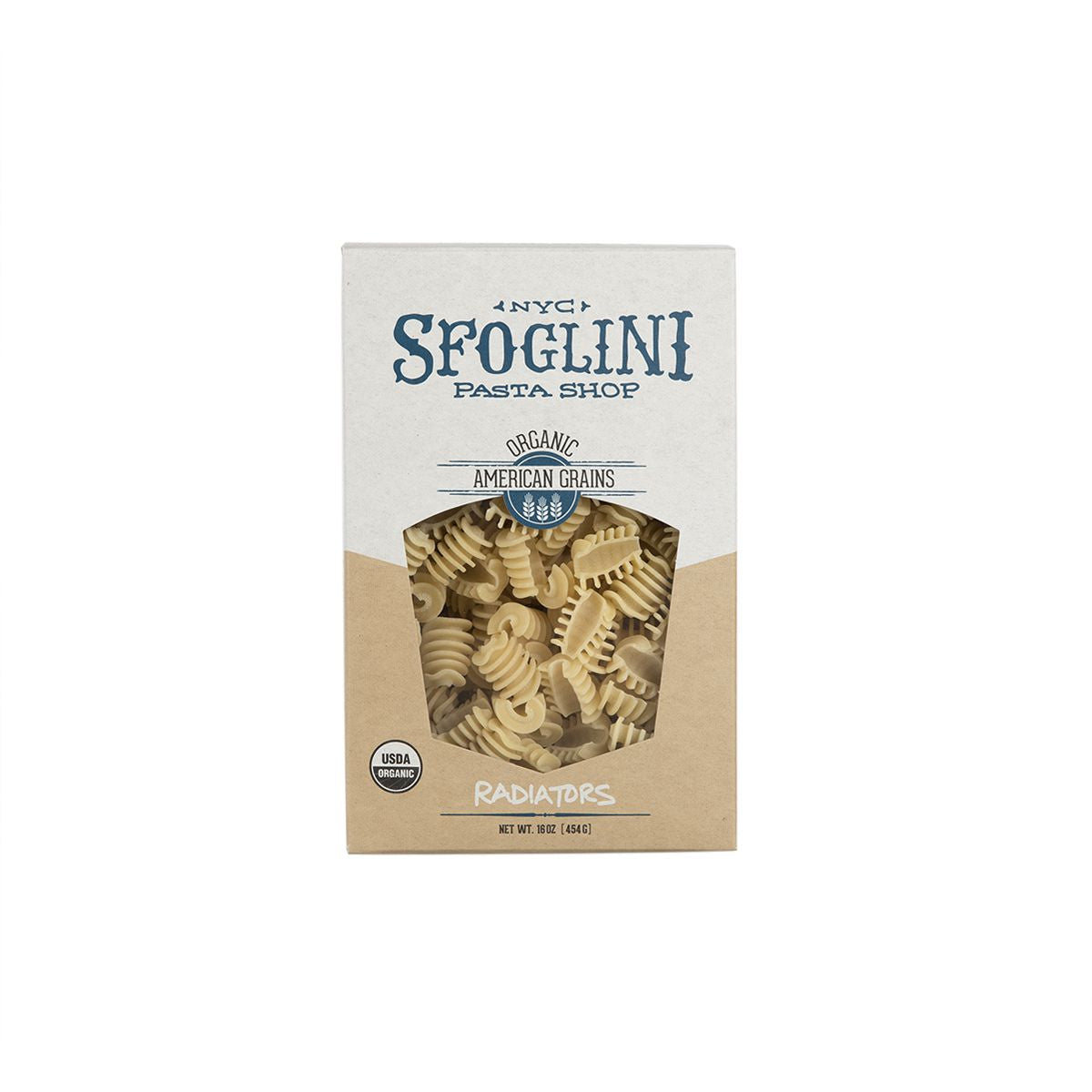 Organic Semolina Radiator Pasta