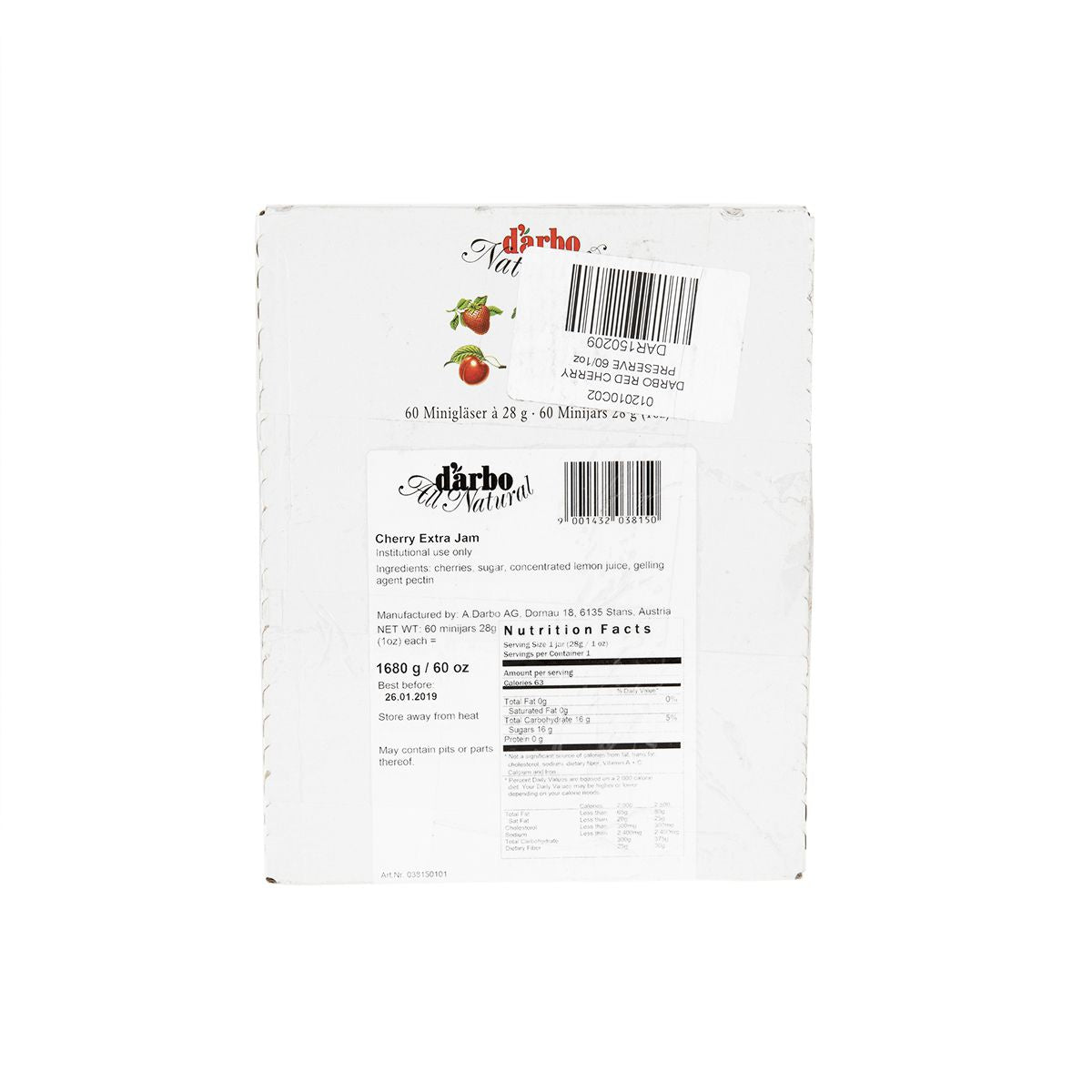 D'arbo Red Cherry Preserve