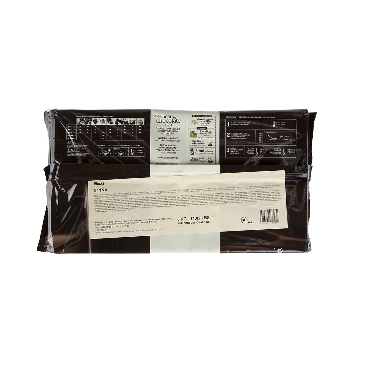 53.8% Dark Chocolate Block