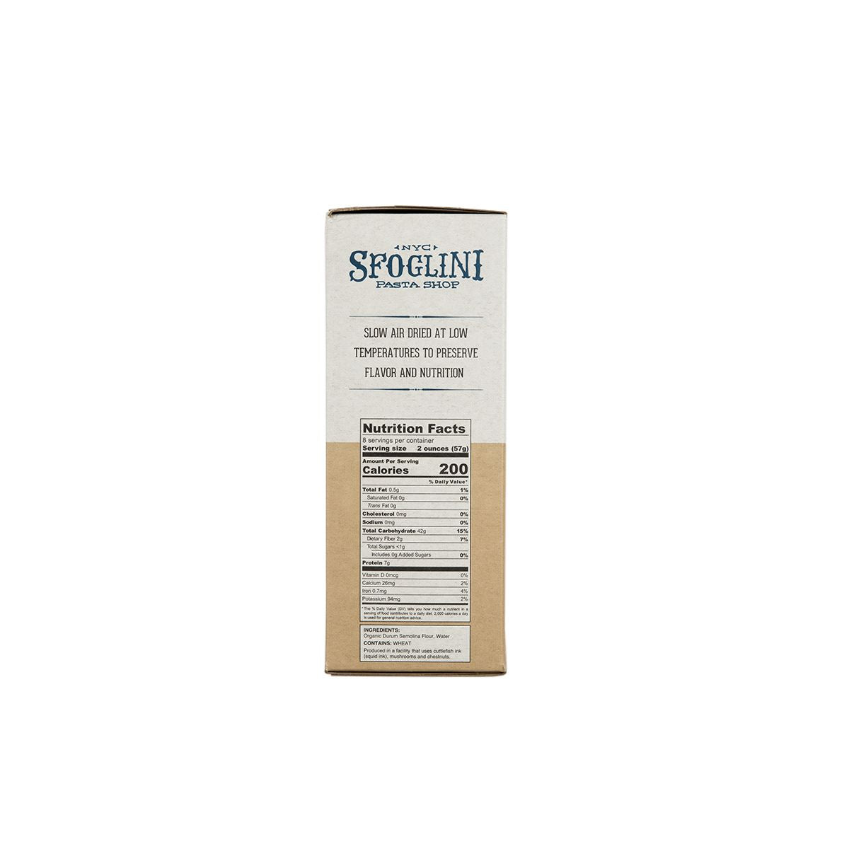 Organic Semolina Trumpet Pasta