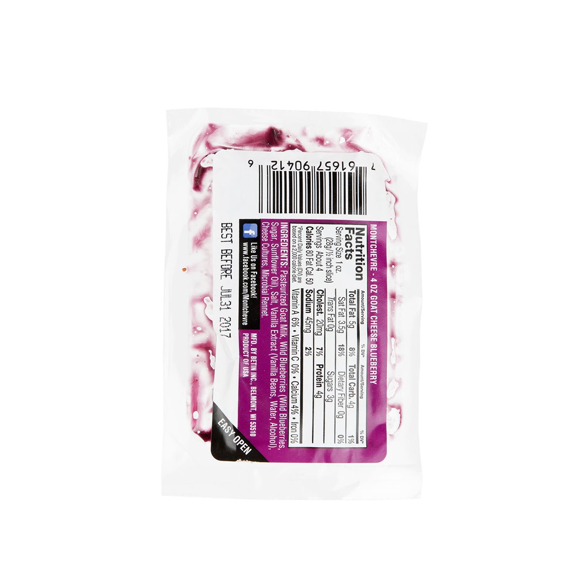 Bluberry Goat Cheese Logs