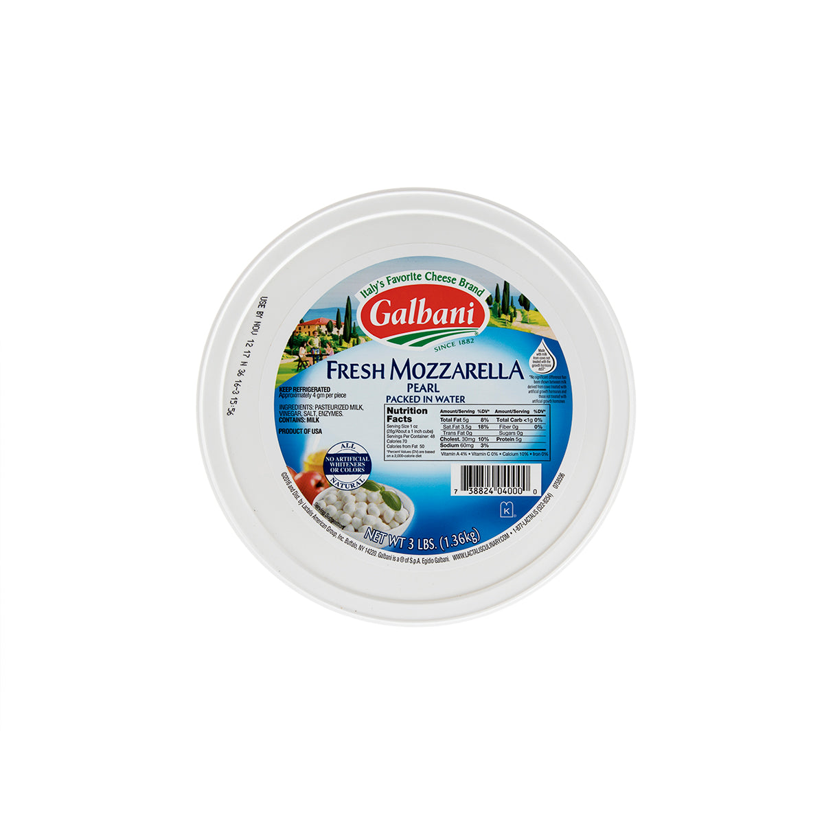 Perline Mozzarella Cheese in Water