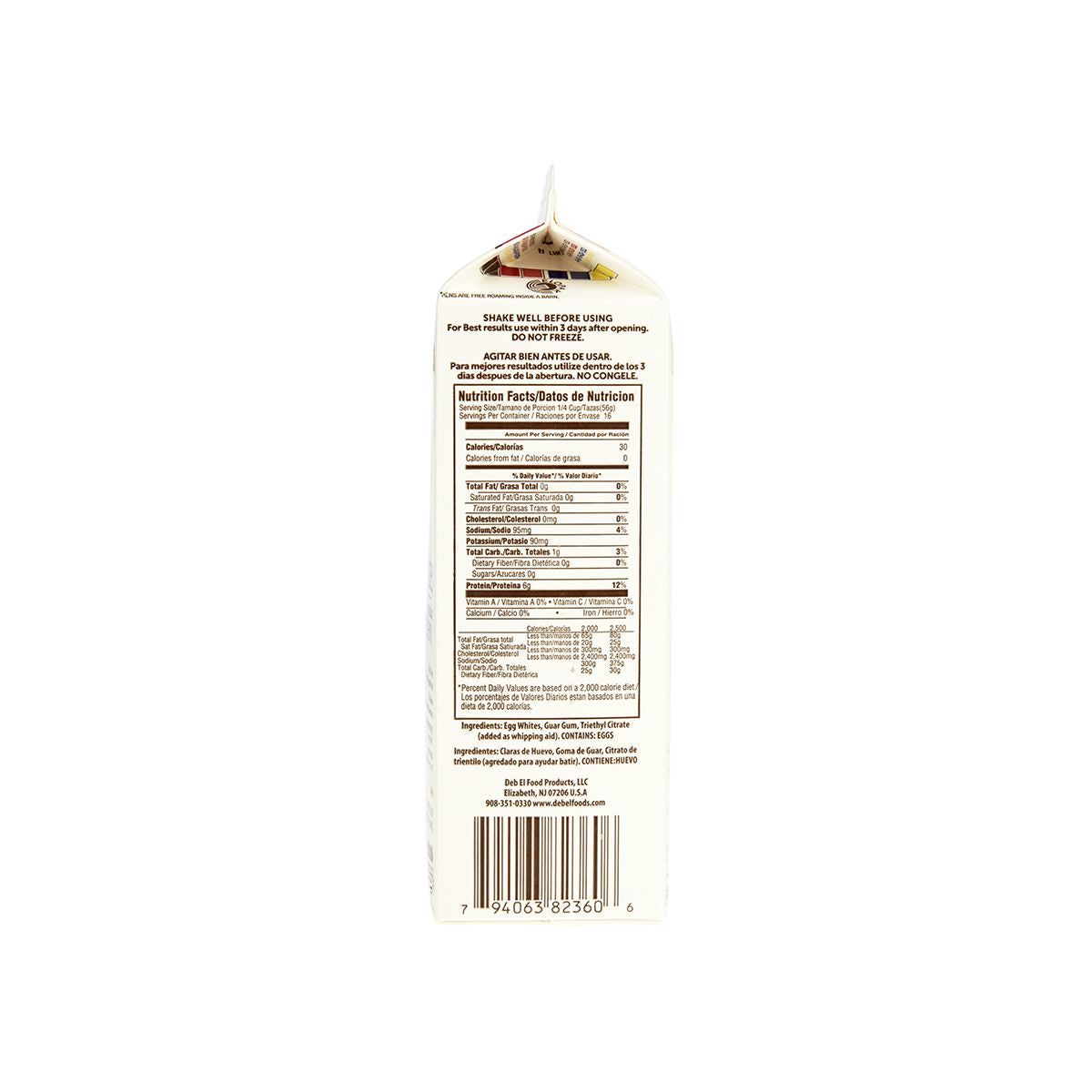 Cage-Free Liquid Egg Whites