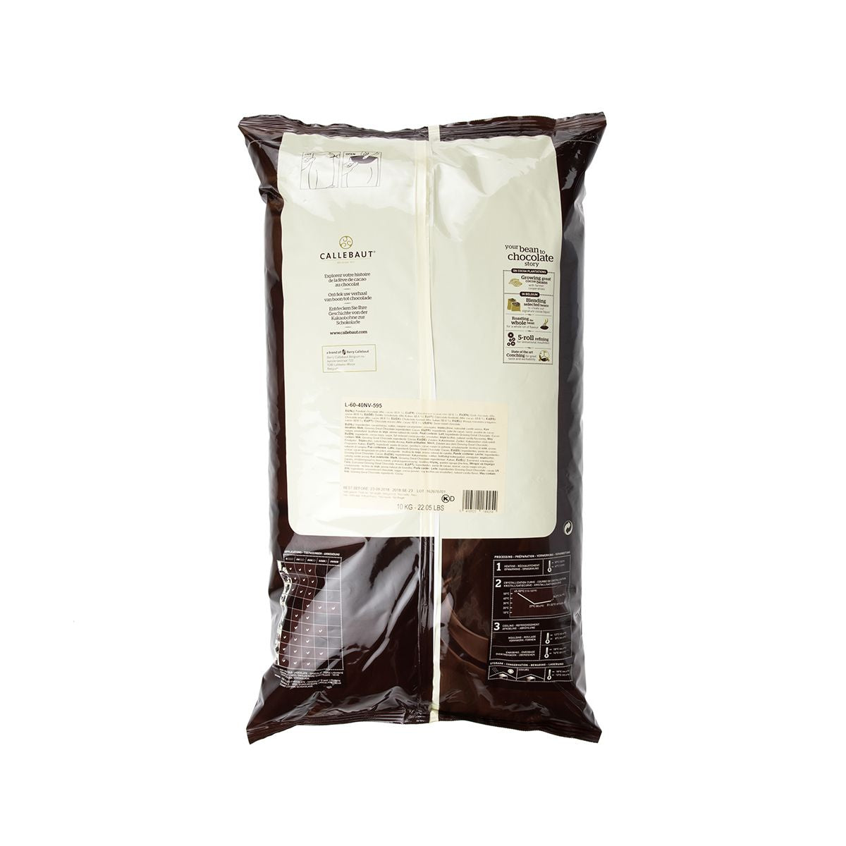 Dark Chocolate Couvertures Recipe 60-40