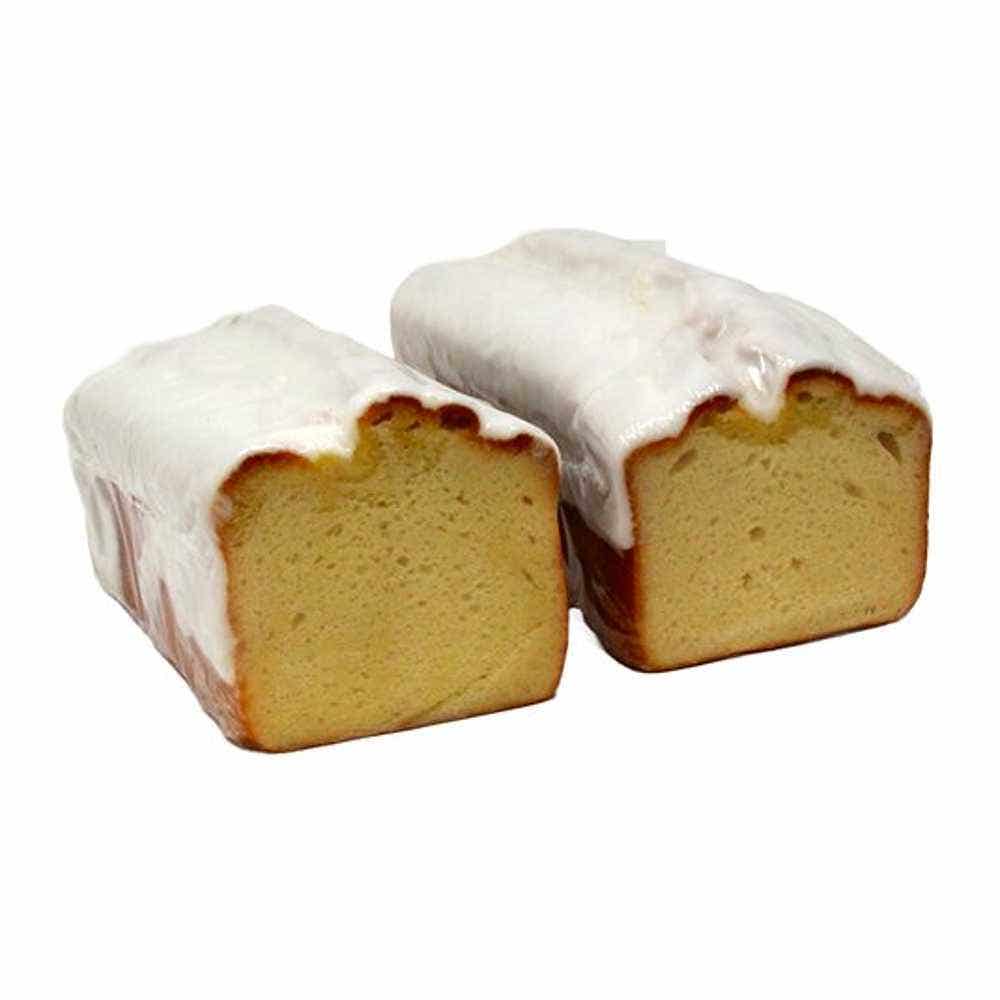 Lemon Iced Pound Cake Sliced
