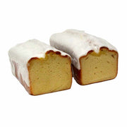 Lemon Iced Pound Cake Sliced