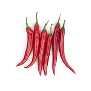 Red Long Hot Peppers