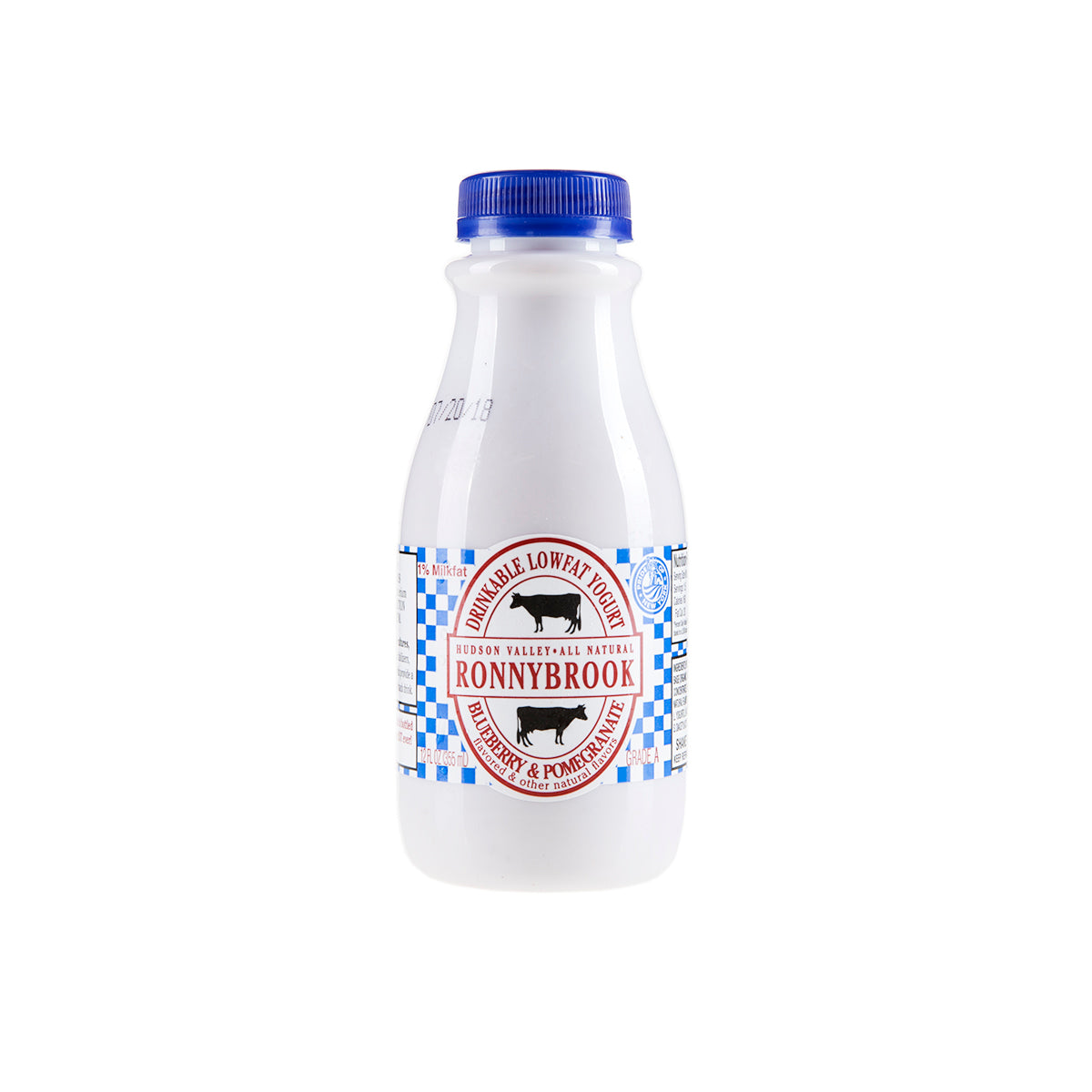 Drinkable Blueberry Pom Yogurt