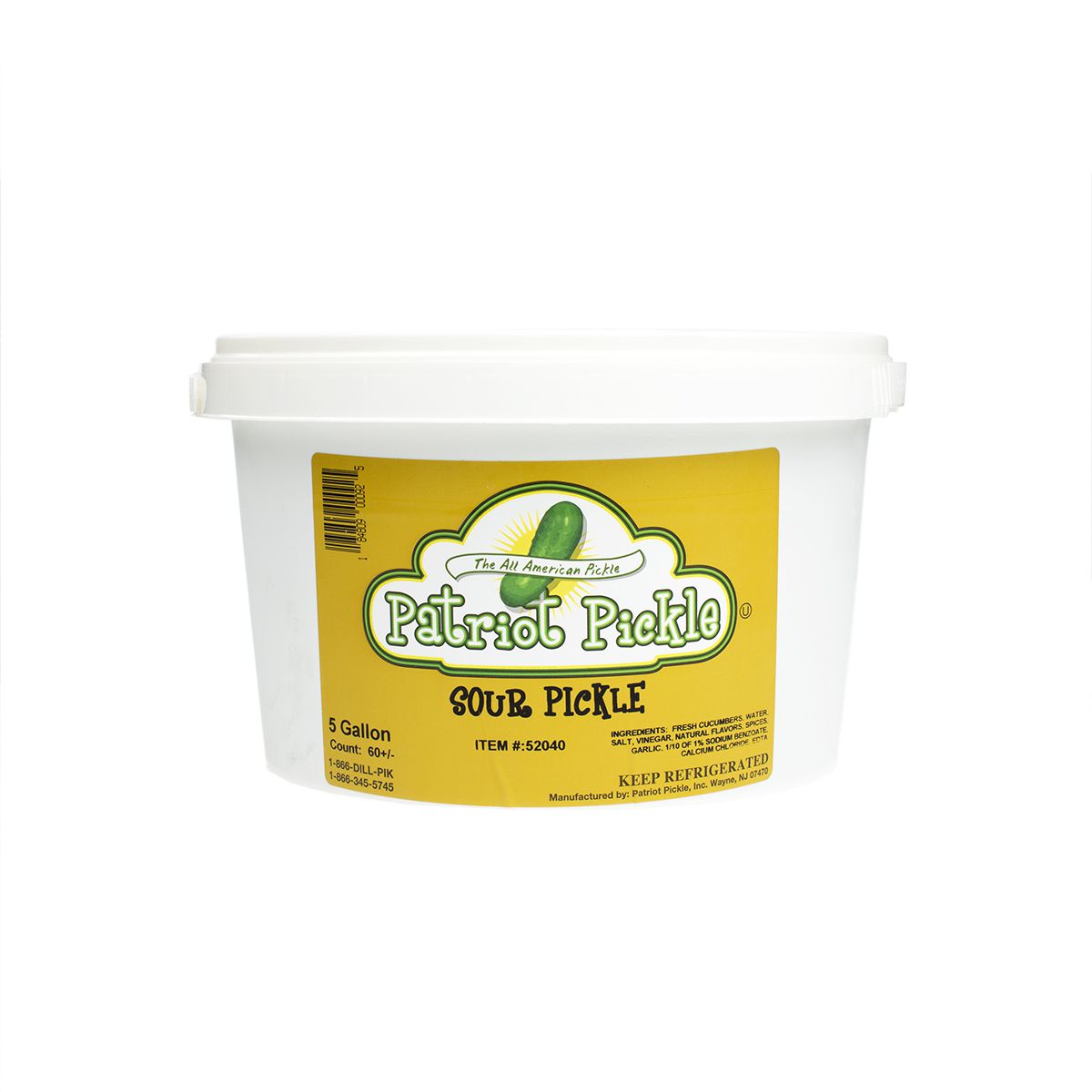 Whole Sour Pickles