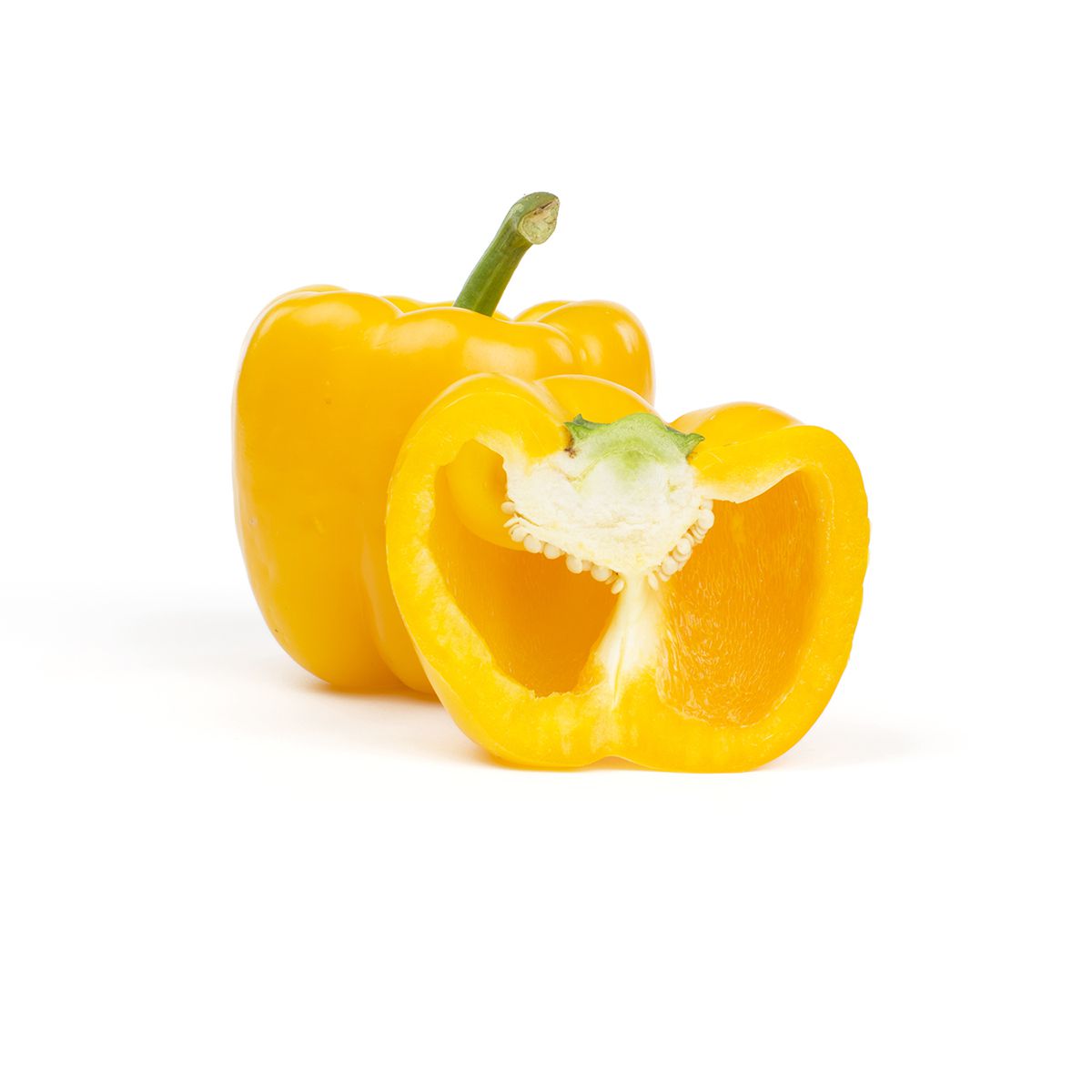 Greenhouse Yellow Peppers