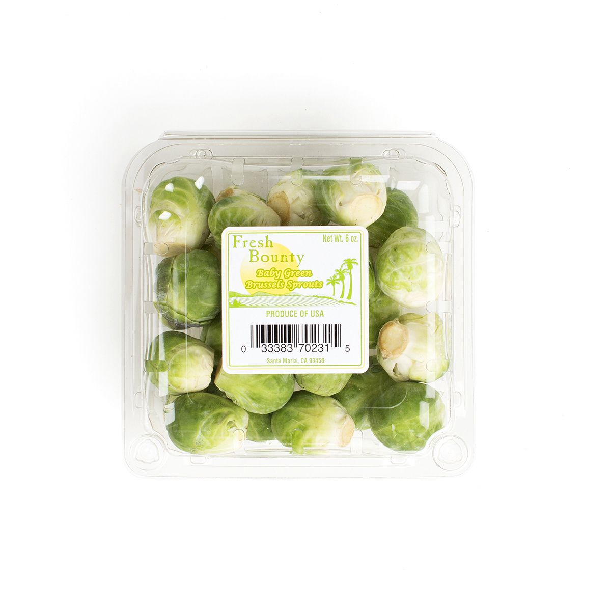 Cleaned Brussels Sprouts