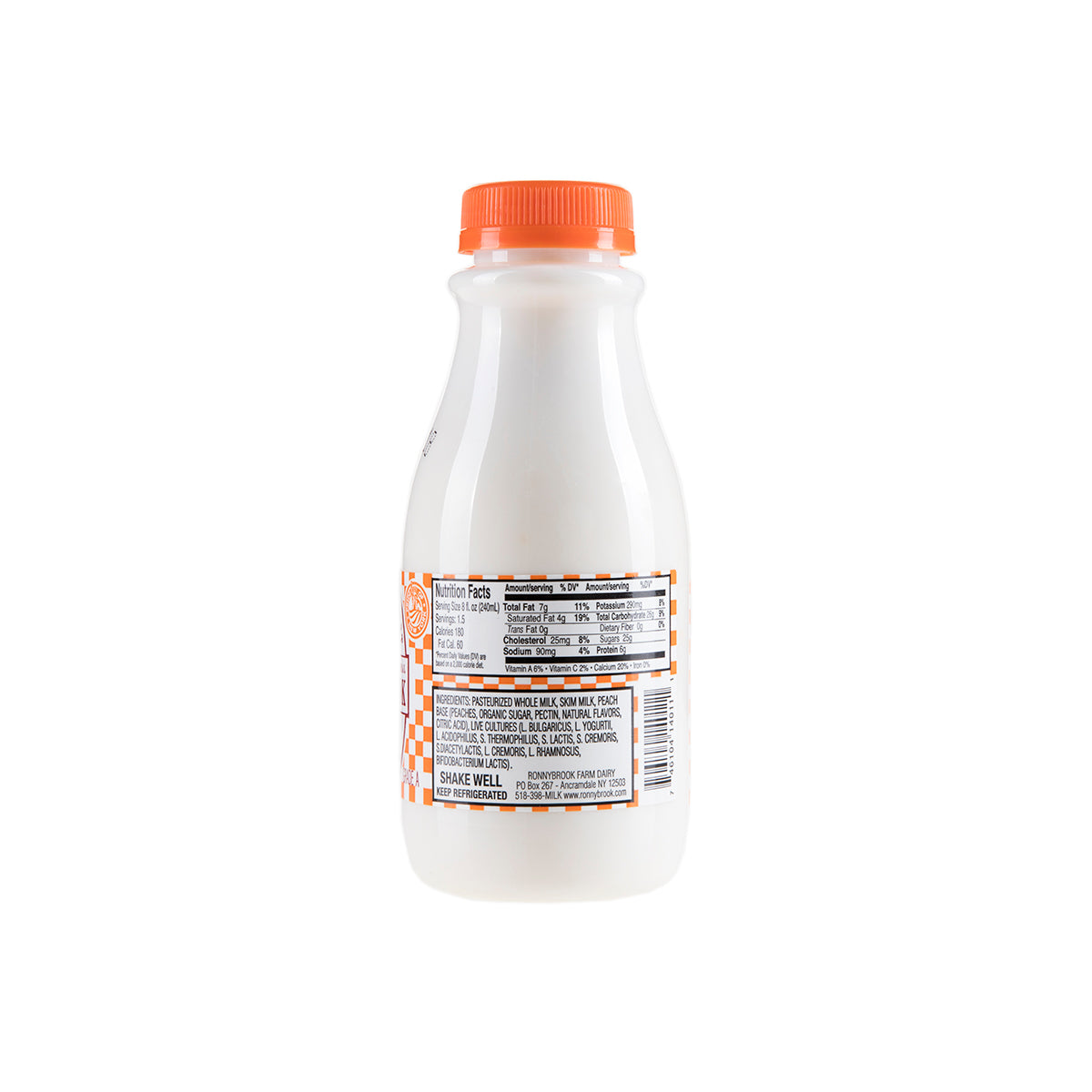 Drinkable Peach Yogurt