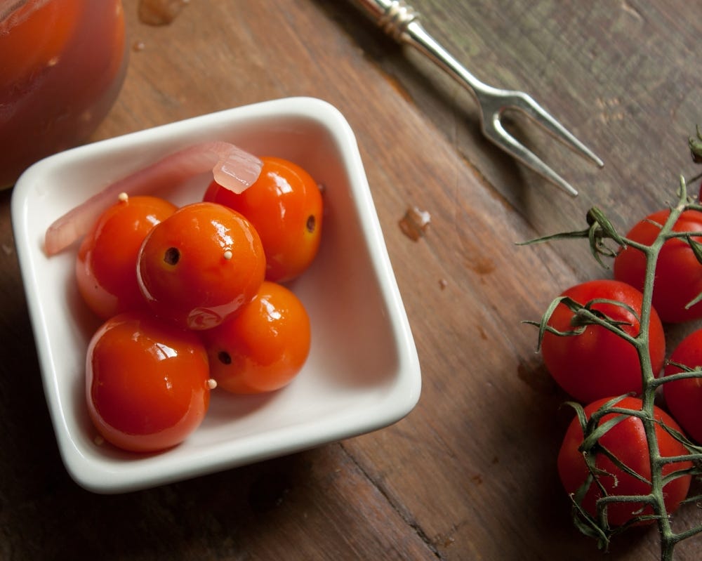 Drunken Tomatoes