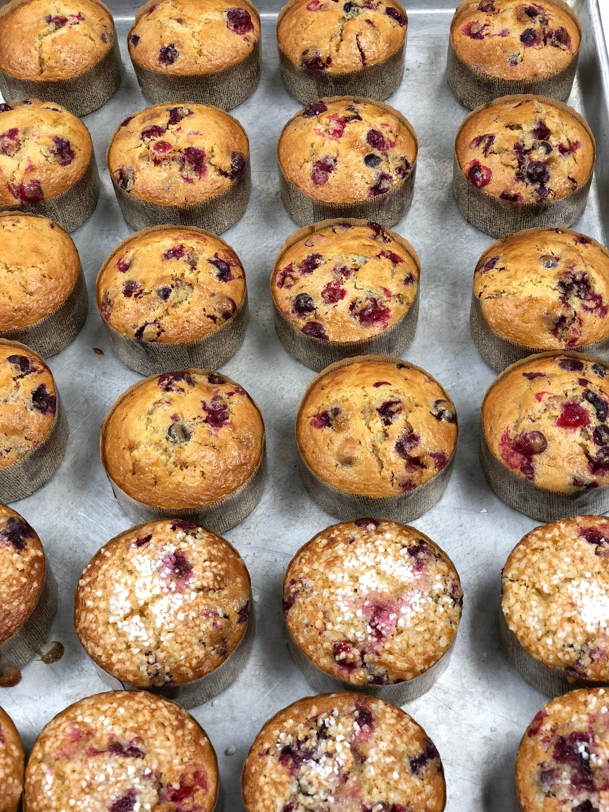Cranberry Orange Muffin Batter