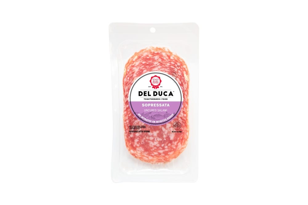 Sopressata Uncured Sliced