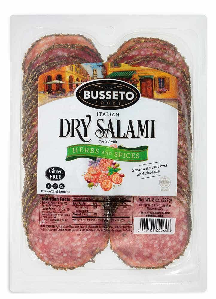 Herb & Spice Salami Sliced