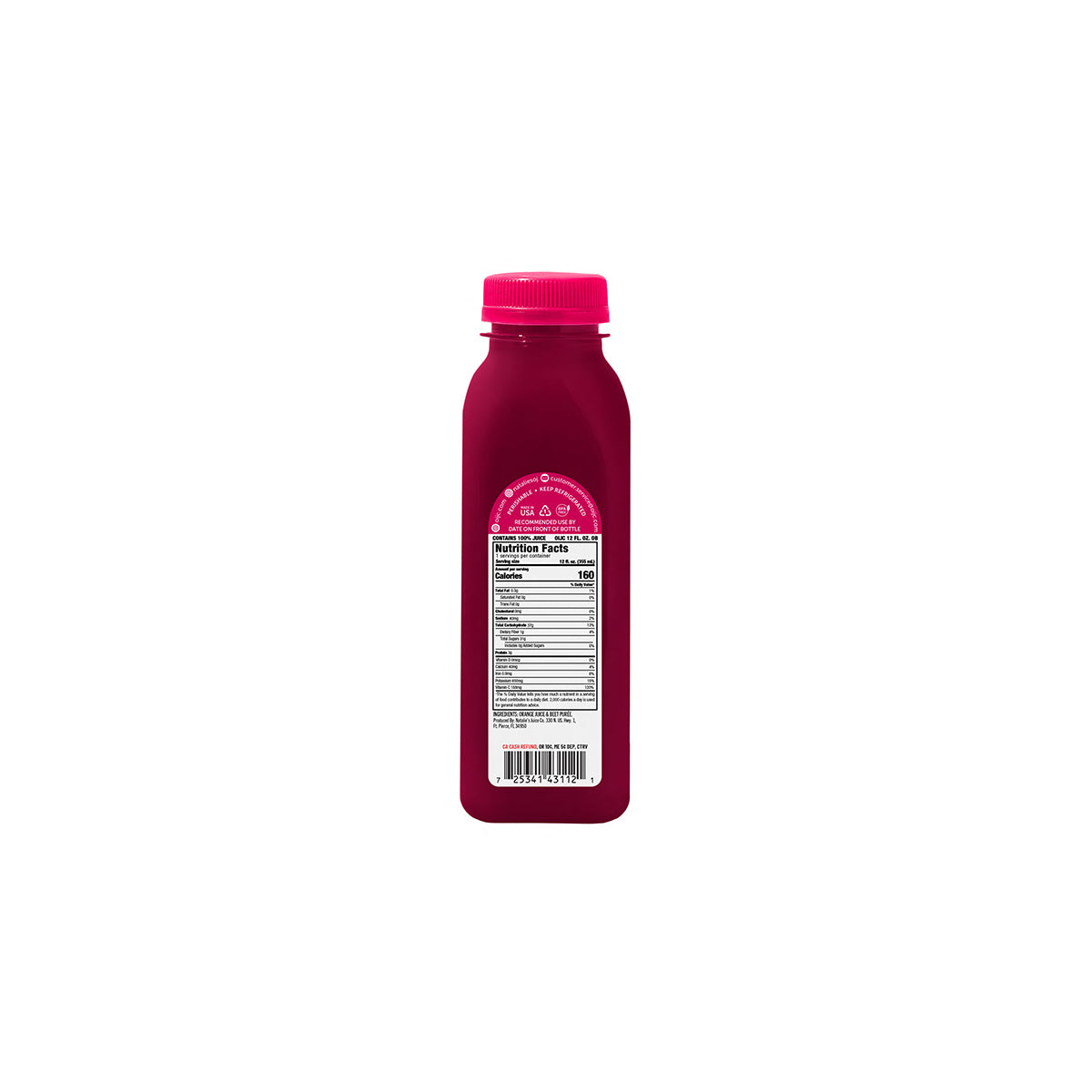 Orange Beet Juice