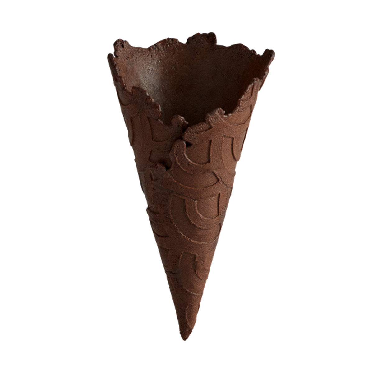 Dark Chocolate Waffle Cones
