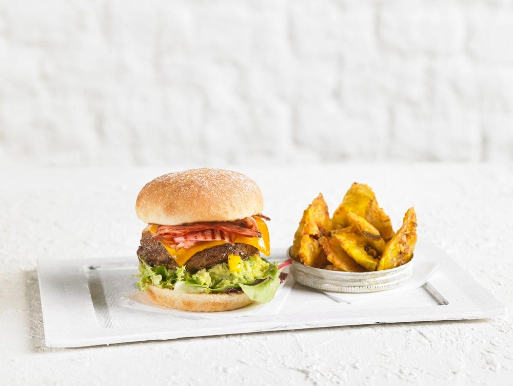 Cristal Burger Bun Large Sliced