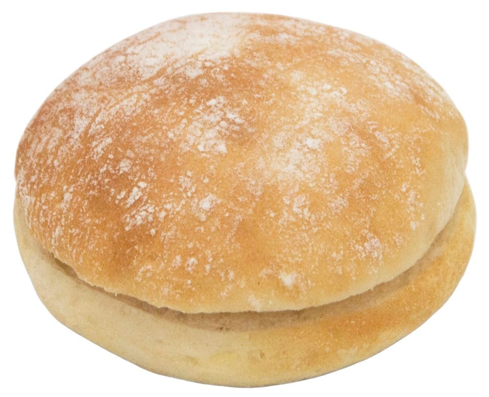Cristal Burger Bun Large Sliced