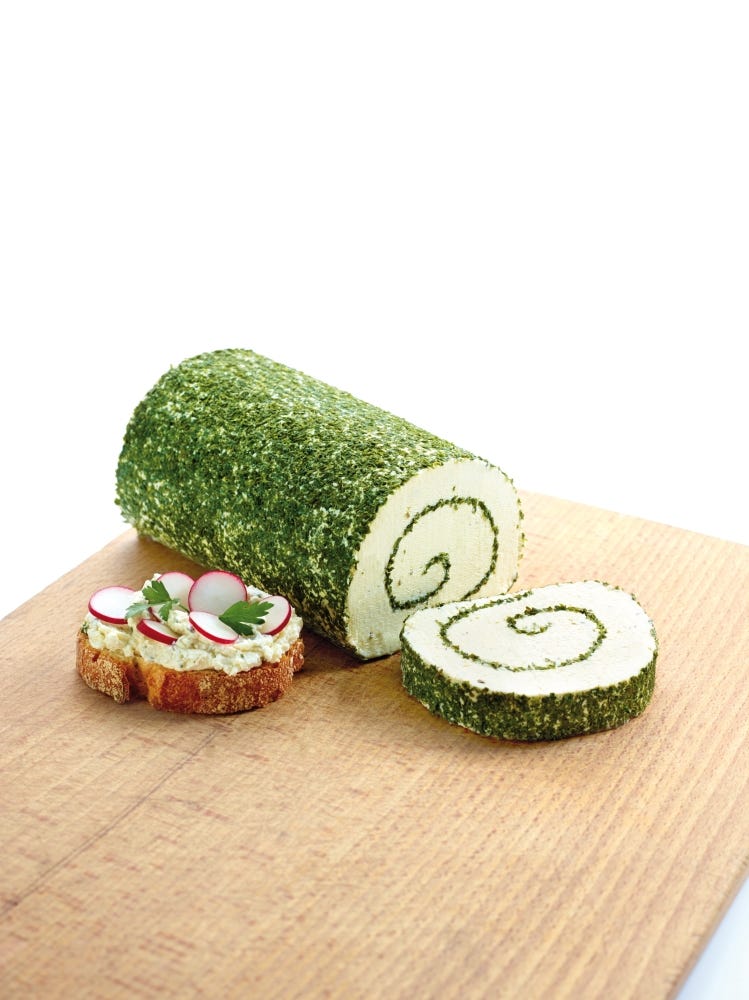 Garlic And Herb Cheese Log