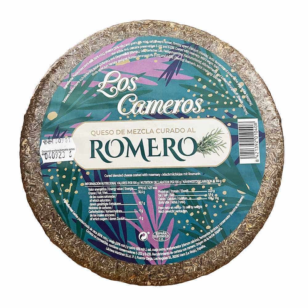 Romero Mixed Milk Cheese with Rosemary Wheel