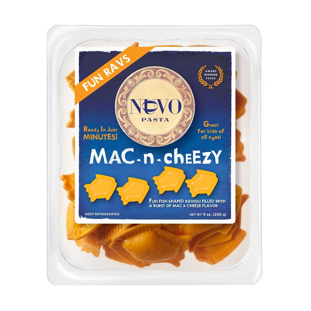 Nuovo Mac n Cheezy Fun Ravs