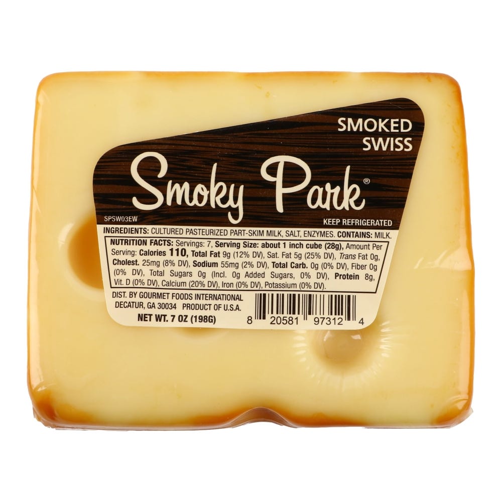 Smoked Swiss Wedge