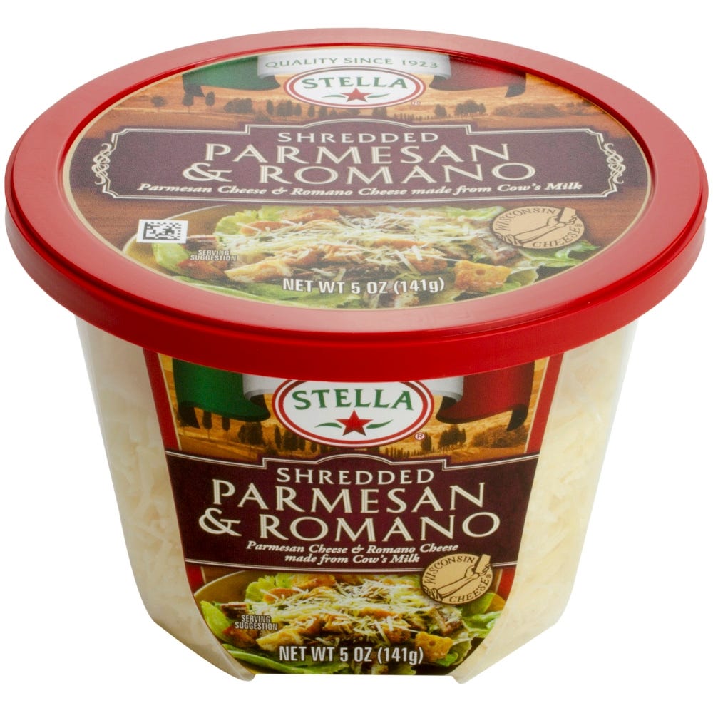 Parmesan & Romano Shredded