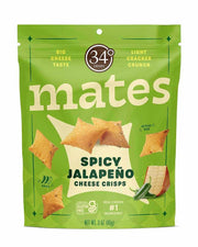 Mates Spicy Jalapeno Cheese Crisps