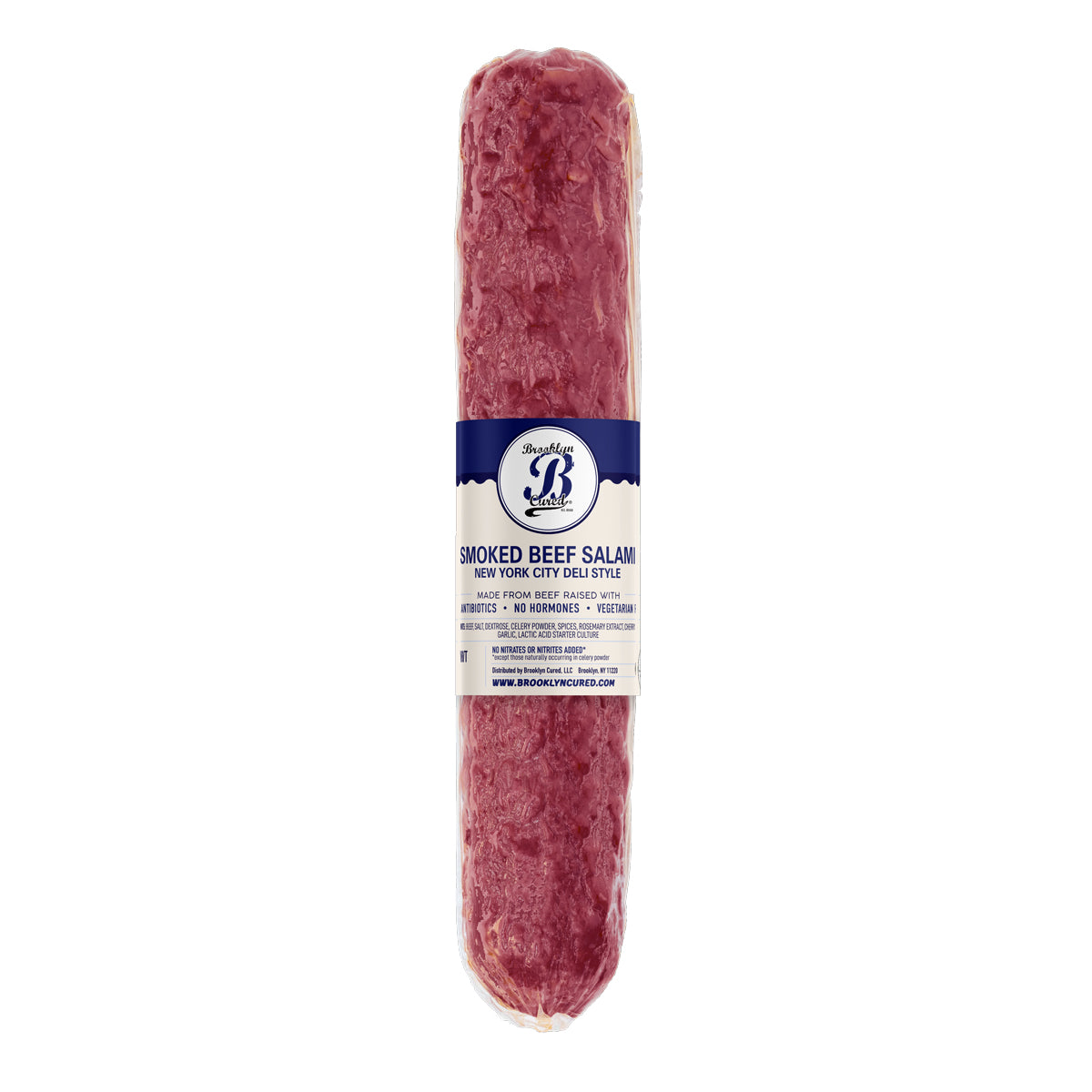 Brooklyn Cured Smoked Beef Salami