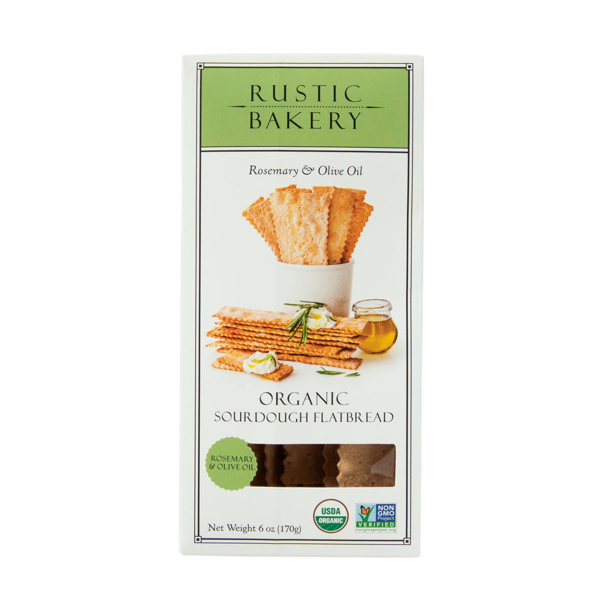 Rustic Bakery Rosemary & Olive Oil Flatbread
