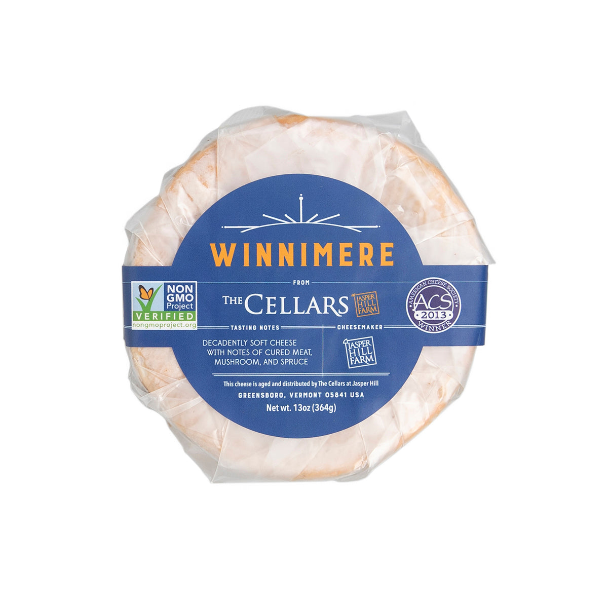 Jasper Hill Winnimere Cheese