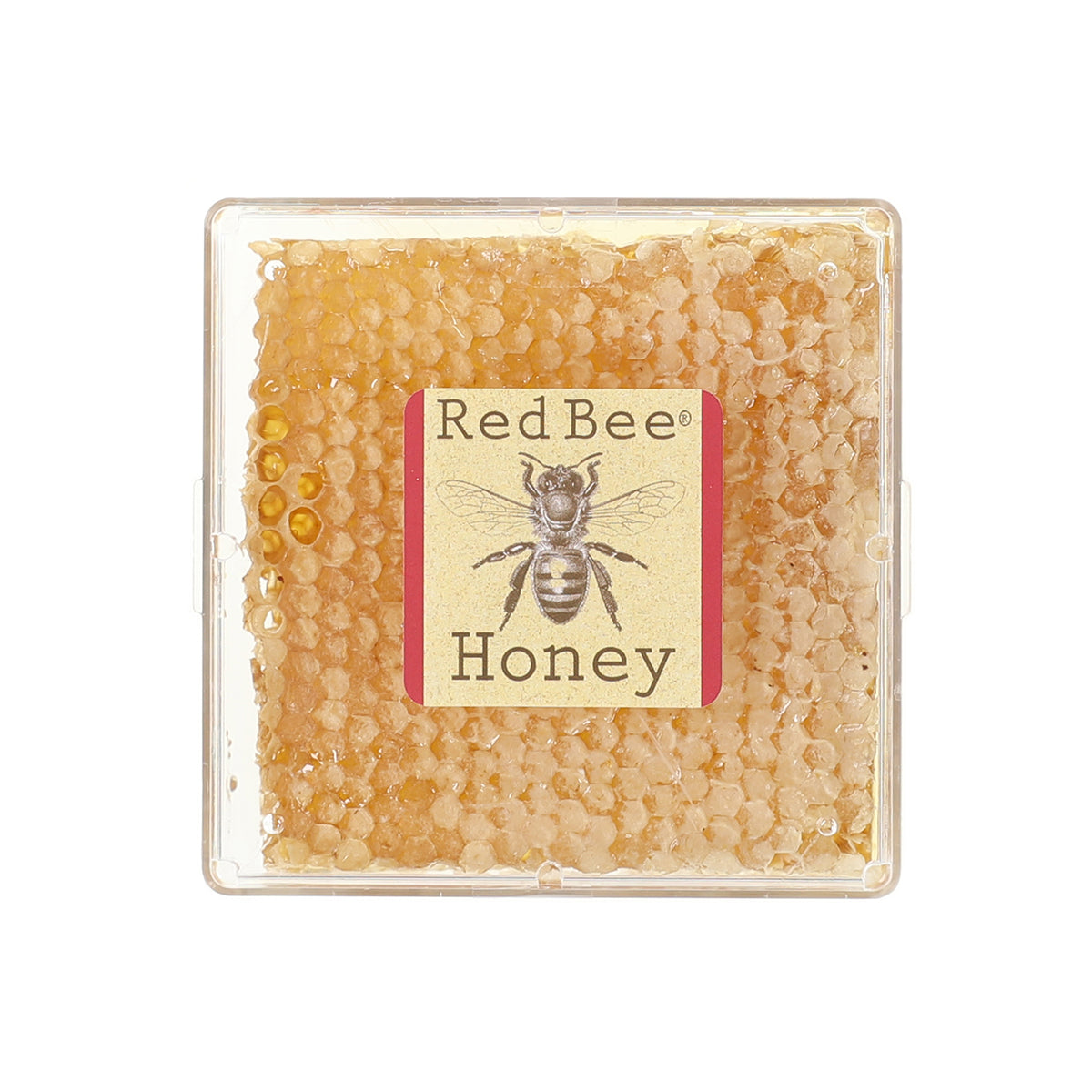 Red Bee Honey Comb Box