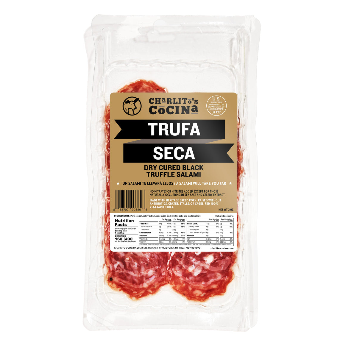 Charlito's Sliced Trufa Seca