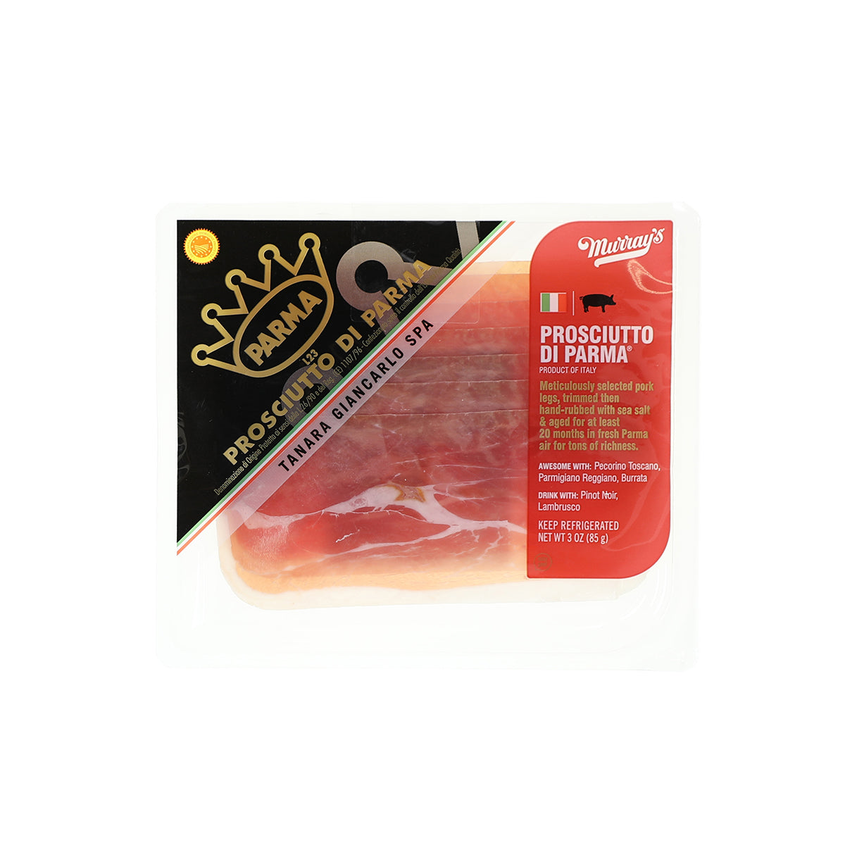 Sliced Prosciutto Di Parma