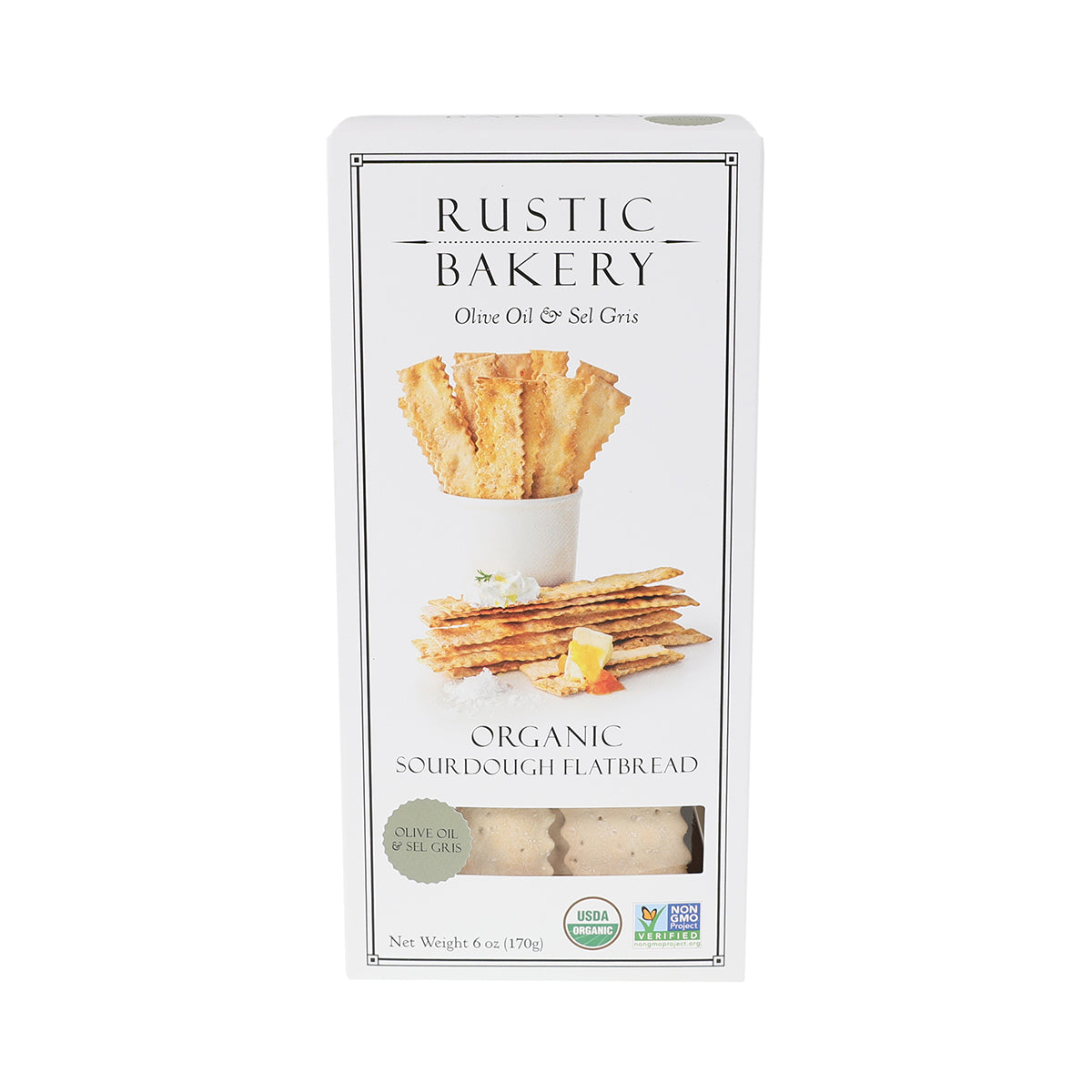 Rustic Bakery Olive Oil & Sel Gris Flatbread