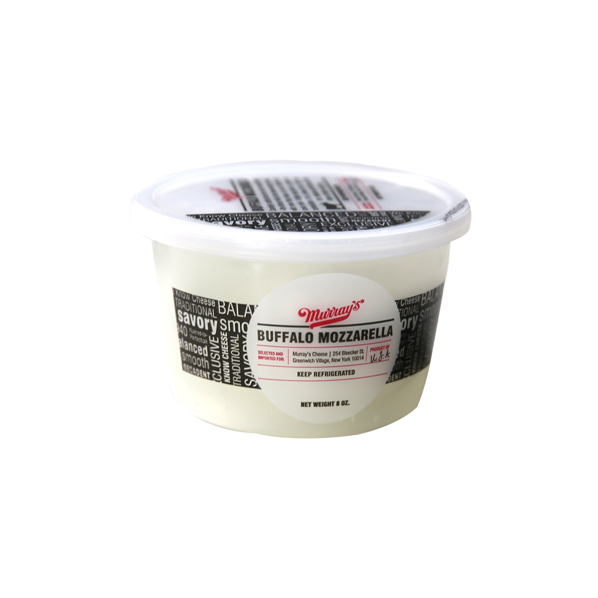 Murray's Buffalo Mozzarella Cheese