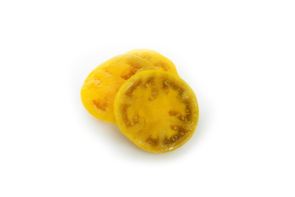 Mean Green Pickled Tomatoes Sliced