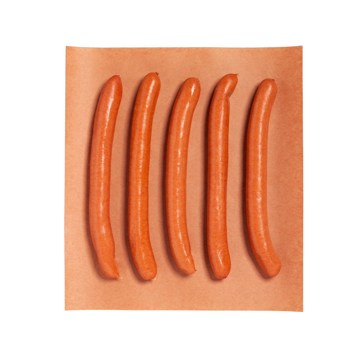 Natural Casing Beef Hot Dog Thin 6/1