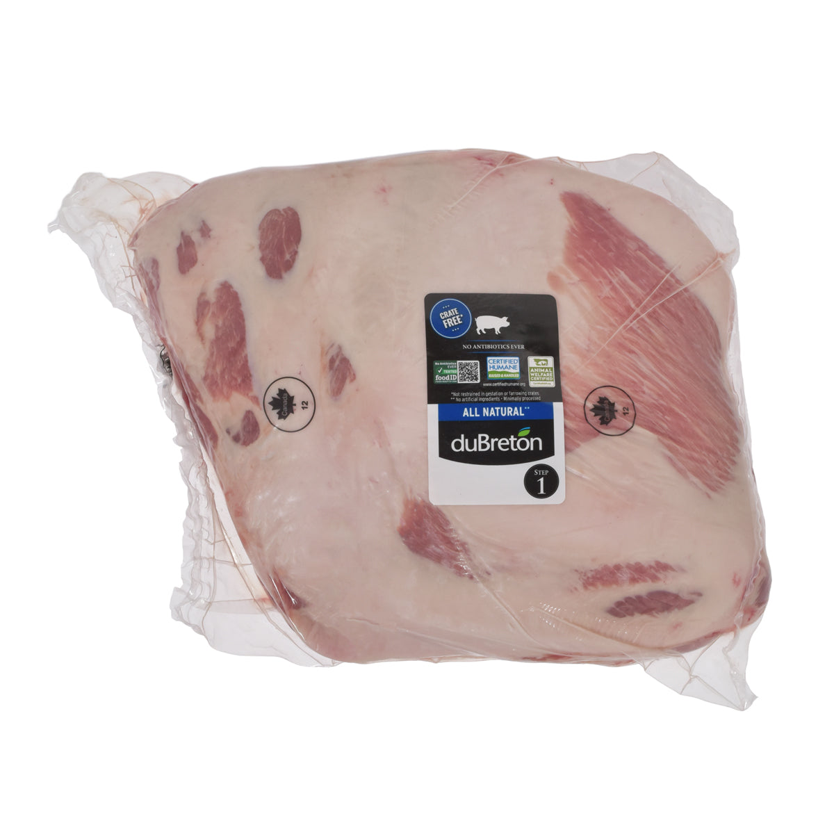 Certified Humane Bone In Pork Shoulder