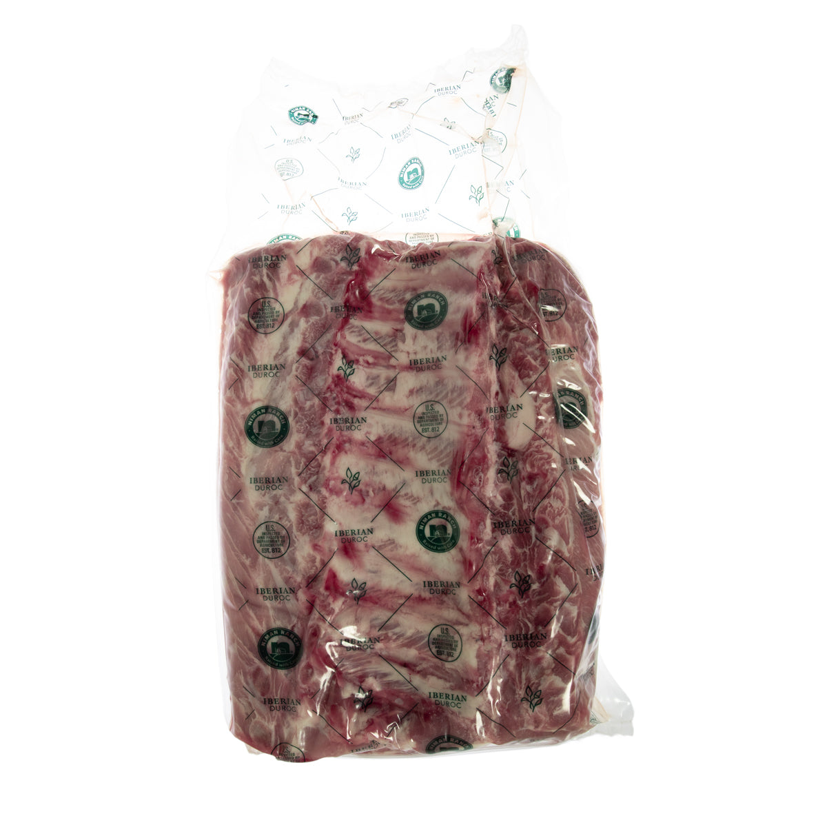 Chop Ready 10 Bone Iberian Duroc Pork Rack