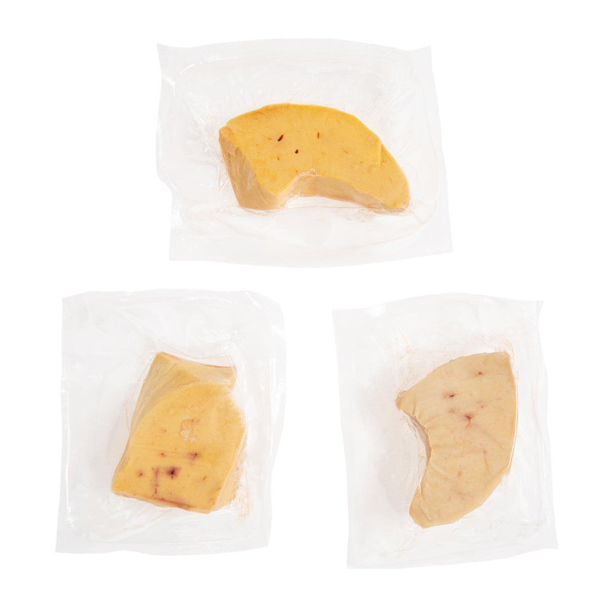 Individually Wrapped Foie Gras Slices