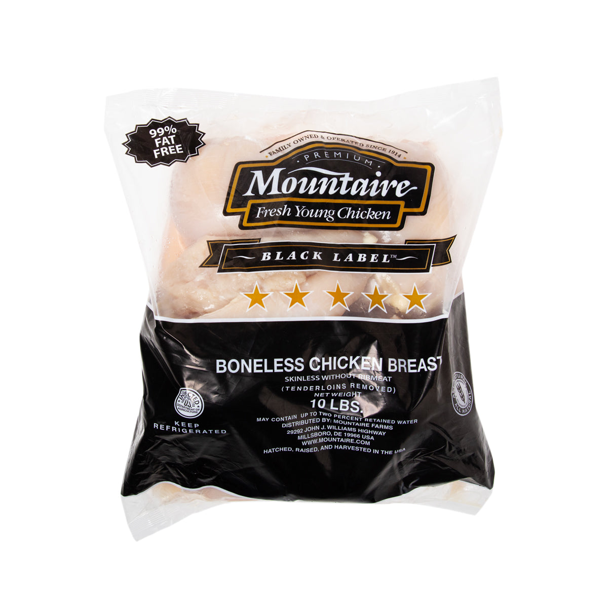 Black Label Boneless Skinless Chicken Breasts