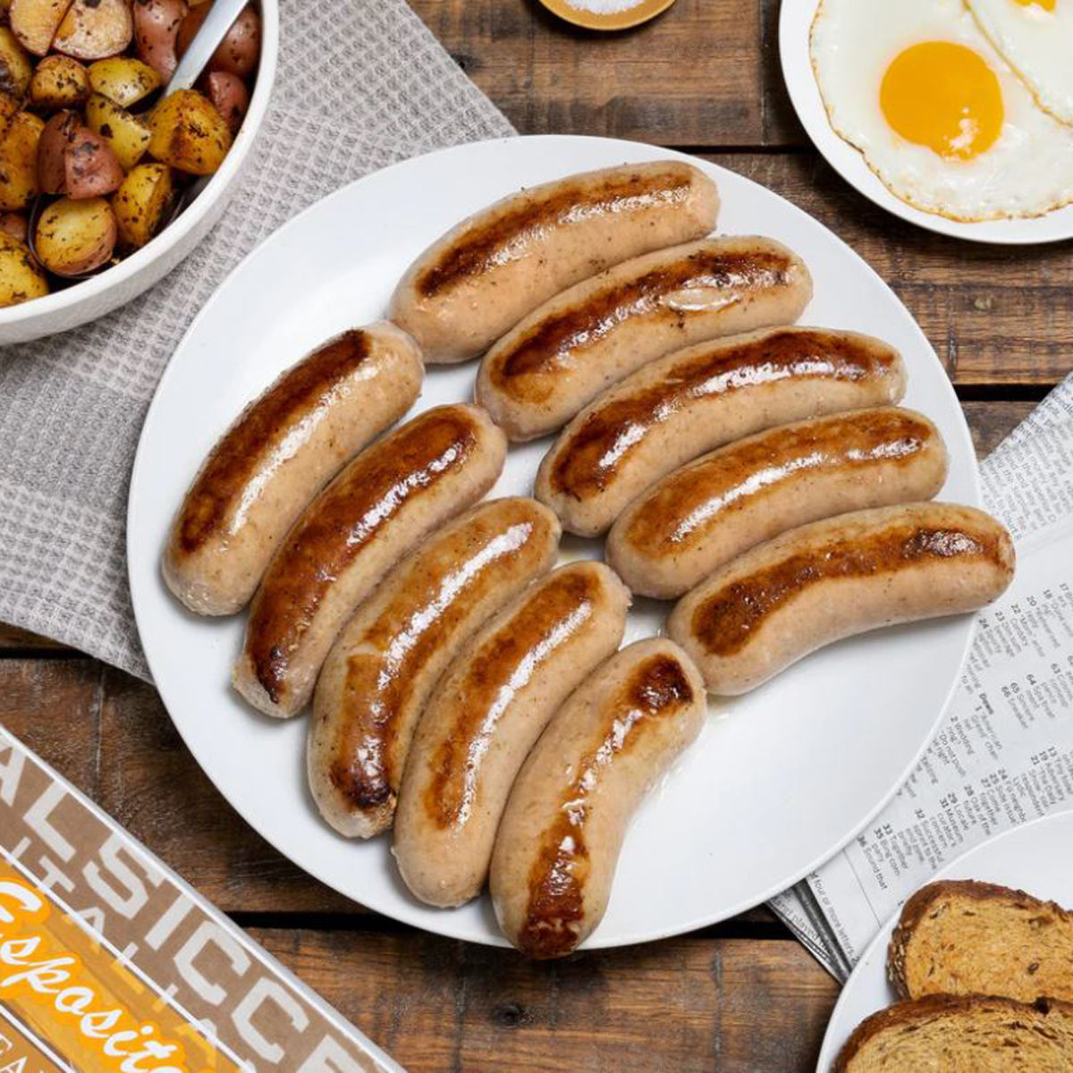 Frozen Pork Breakfast Sausages 2 OZ