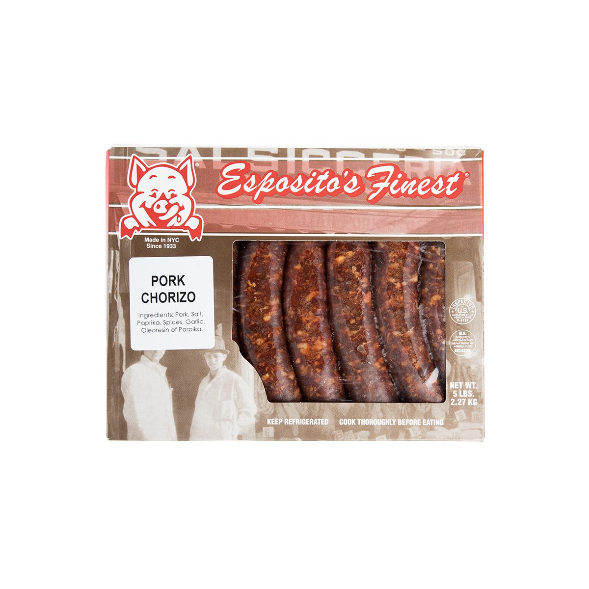 Frozen Chorizo Sausages 3 OZ