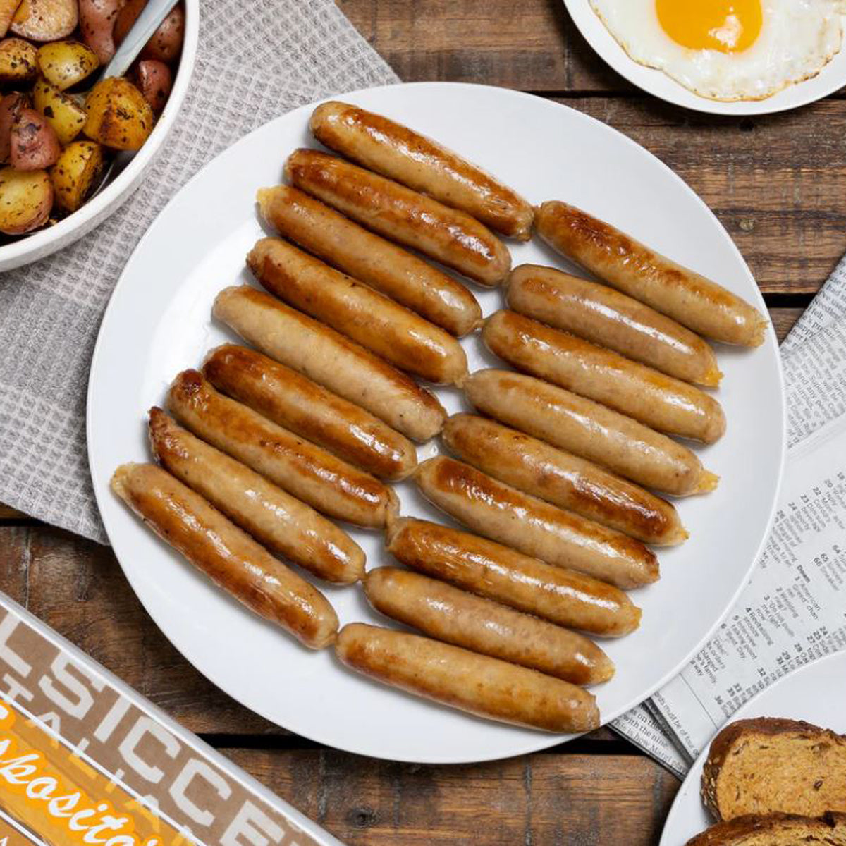 Frozen Pork Breakfast Sausages 1 OZ