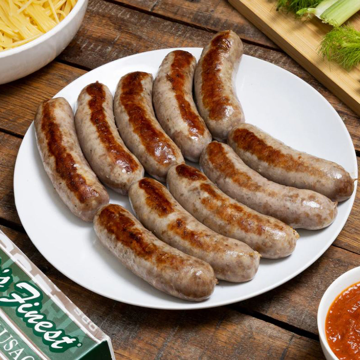 Frozen Sweet Italian Sausages 2.5 OZ